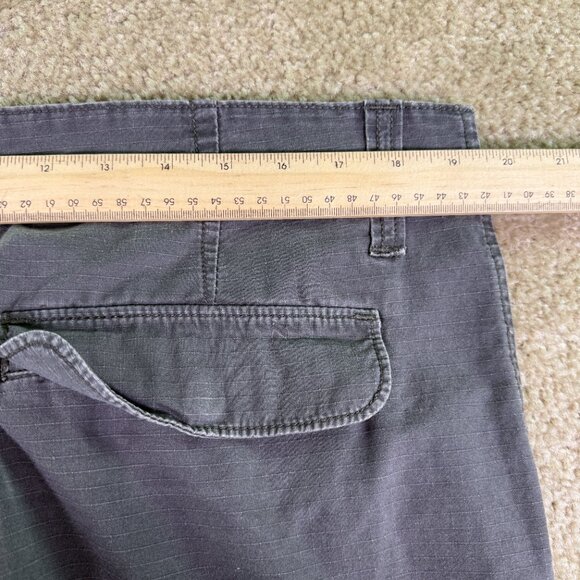 Urban Pipeline Mens Cargo Shorts Gray Cotton Size 36 x 12 Outdoors F072 - Picture 9 of 13